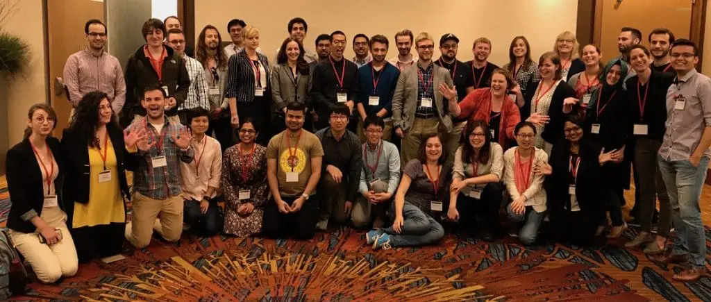 Group photo of conference attendees